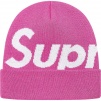 Supreme Big Logo Beanie (FW19) - Magenta