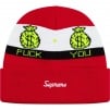 Supreme Pay Me Beanie (FW19) - Red