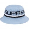 Supreme Knit Logo Crusher (FW19) - Light Blue