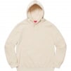 Supreme Mirrored Logo Hooded Sweatshirt (FW19) - Natural