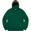 Supreme Mirrored Logo Hooded Sweatshirt (FW19) - Dark Green
