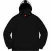 Supreme Mirrored Logo Hooded Sweatshirt (FW19) - Black