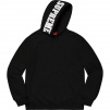 Supreme Mirrored Logo Hooded Sweatshirt (FW19) - Black