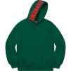 Supreme Mirrored Logo Hooded Sweatshirt (FW19) - Dark Green