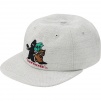 Supreme Shadow 6-Panel (FW19) - Heather Grey