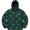 Supreme Checkerboard Puffy Jacket (FW19) - Navy