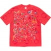 Supreme Clowns Tee (FW19) - Bleached Red