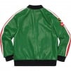 Supreme Supreme Vanson Leathers Perforated Bomber Jacket (SS20) - Green