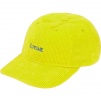 Supreme Corduroy 6-Panel (SS20) - Neon Yellow