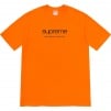 Supreme Shop Tee (SS20) - Orange