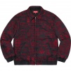 Supreme Checks Embroidered Denim Jacket (SS20) - Black