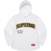 Supreme Mesh Hooded L S Baseball Jersey (SS20) - White