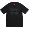 Supreme Cotton Mesh Gradient Logo S S Top (SS20) - Black
