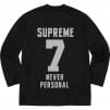 Supreme Business Hockey Jersey (SS20) - Black