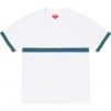 Supreme Knit Stripe S S Top (SS20) - White