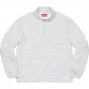 Supreme Cross Half Zip Sweatshirt (SS20) - Ash Grey
