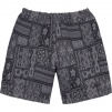 Supreme Patchwork Knit Short (SS20) - Black