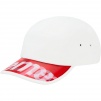 Supreme Lenticular Visor Camp Cap (SS20) - White
