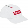 Supreme Zip Mesh Camp Cap (FW20) - White