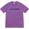Supreme Futura Logo Tee (FW20) - Purple