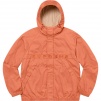 Supreme Overdyed Twill Hooded Jacket (FW20) - Rust