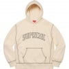 Supreme Big Stitch Hooded Sweatshirt (FW20) - Natural