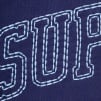 Supreme Big Stitch Hooded Sweatshirt (FW20) - Dark Royal