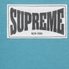 Supreme Woven Label L S Top (FW20) - Slate