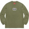 Supreme Woven Label L S Top (FW20) - Olive