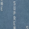Supreme Logo Stripe Jacquard Denim Shirt (FW20) - Blue