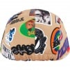Supreme GORE-TEX Long Bill Camp Cap (SS21) - Tan Stickers