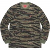 Supreme Small Box L S Tee (SS21) - Tigerstripe Camo