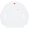 Supreme Small Box L S Tee (SS21) - White