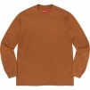 Supreme Small Box L S Tee (SS21) - Rust