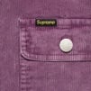 Supreme Washed Corduroy Shirt (SS21) - Purple