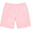 Supreme Embroidered S Sweatshort (SS21) - Light Pink