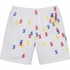 Supreme Embroidered S Sweatshort (SS21) - Ash Grey