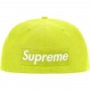 Supreme Reverse Box Logo New Era (SS21) - Bright Yellow