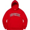 Supreme Hearts Arc Hooded Sweatshirt (SS21) - Red