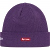 Supreme New Era Swarovski S Logo Beanie (SS21) - Purple
