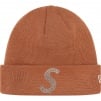 Supreme New Era Swarovski S Logo Beanie (SS21) - Brown