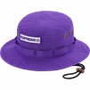 Supreme Reflective Patch Boonie (SS21) - Purple