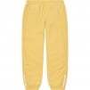 Supreme Warm Up Pant (SS21) - Pale Yellow