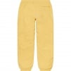 Supreme Warm Up Pant (SS21) - Pale Yellow