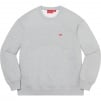 Supreme Small Box Crewneck (SS21) - Heather Grey