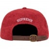 Supreme Terry S Logo 6-Panel (SS21) - Red
