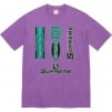 Supreme Multi Logos Tee (FW21) - Purple