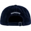 Supreme Velvet 2-Tone 6-Panel (FW21) - Navy