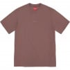 Supreme High Density Small Box S S Top (FW21) - Dusty Plum
