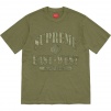 Supreme East West S S Top (FW21) - Olive